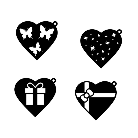 Yeni Yıl Süsü Duvar Dekoru 16 Orijinal Aksesuar